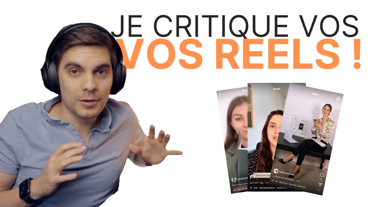 Je critique vos reels sur instagram !