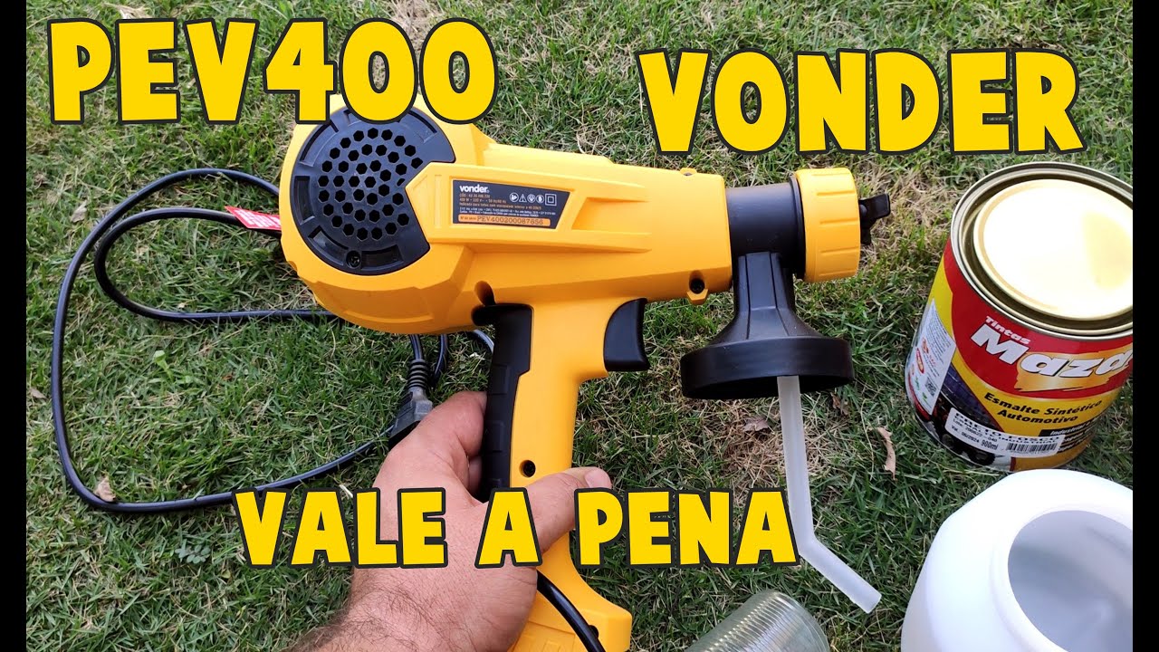 PEV 400 VONDER PISTOLA DE PINTURA TOP #vonder #pintura #pev #amazon #pistola   @Vonder