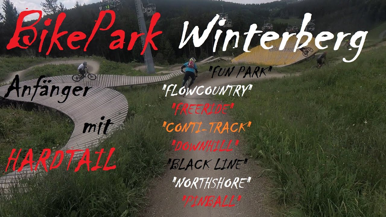 Das erste Mal Bikepark Winterberg mit Hardtail|Anfänger gibt Gas|(Fast) alle 2020 Tracks onboard!