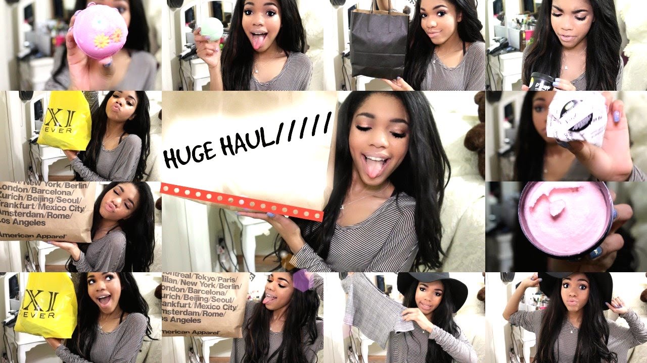 HUGE SPRING HAUL: Lush,brandy melville Forever 21,urban & more | Tealaxx2