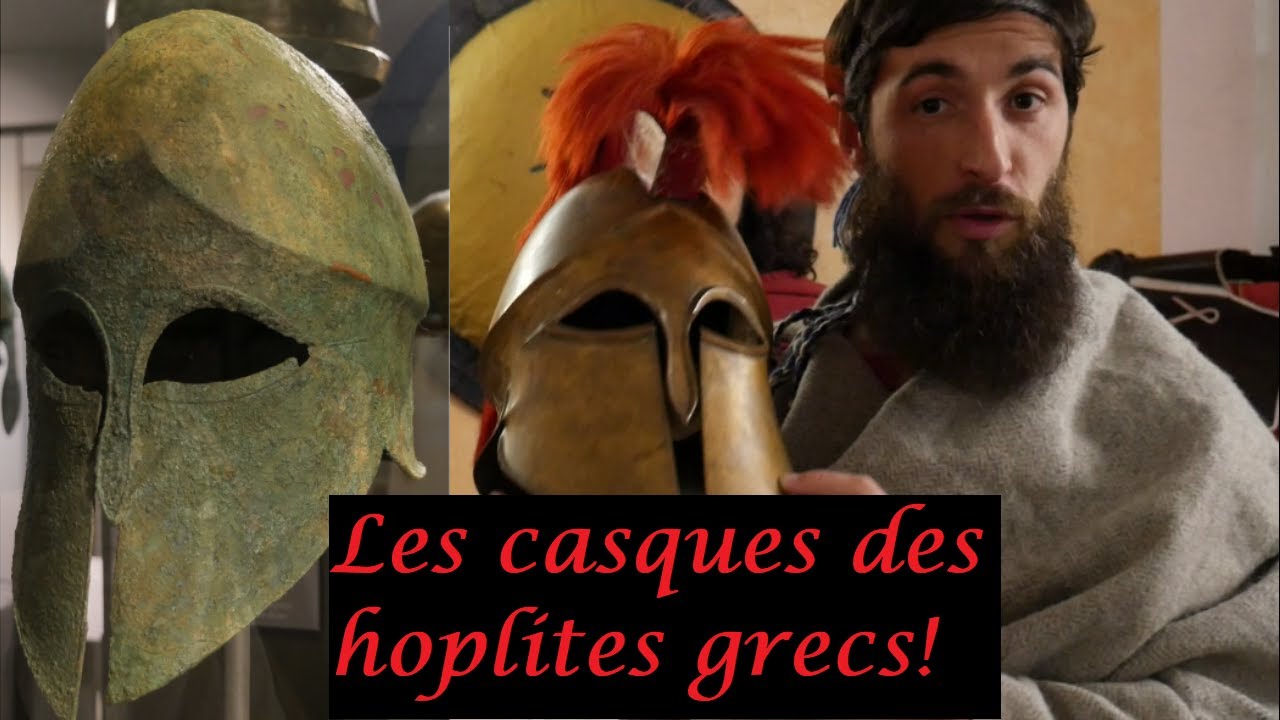 Présentation des casques des hoplites grecs! [AMHE]