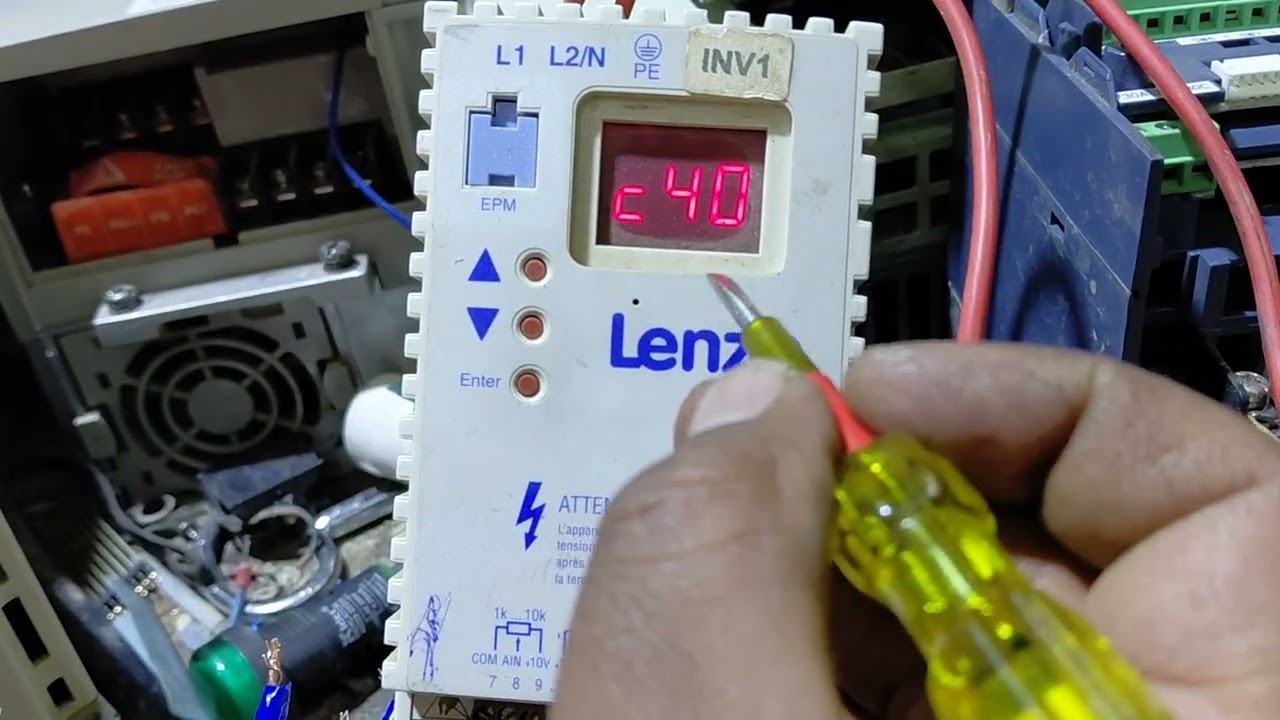 Lenze| Smd | Id-No:0460 583| Inverurie  Settings   Lenze | 075 kw Settings control 👌description