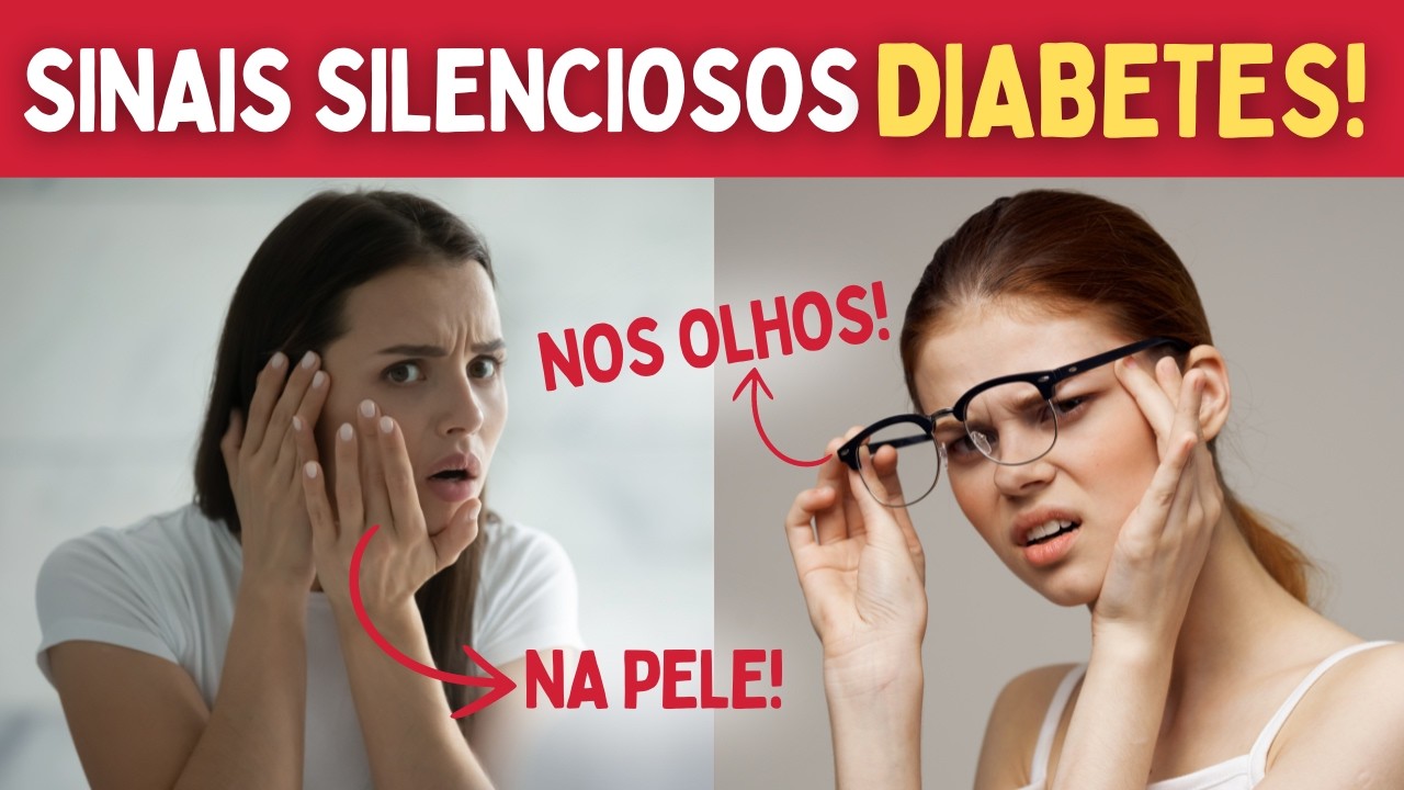 10 PRIMEIROS SINAIS DE DIABETES que VOCÊ NÃO pode ignorar