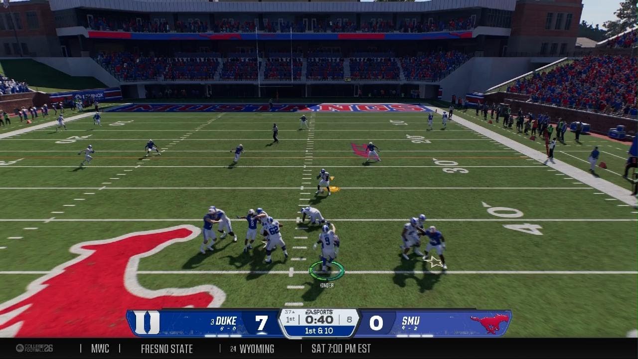 EA SPORTS College Football 26_Duke dynasty Yr 7 Week 9 vs SMU