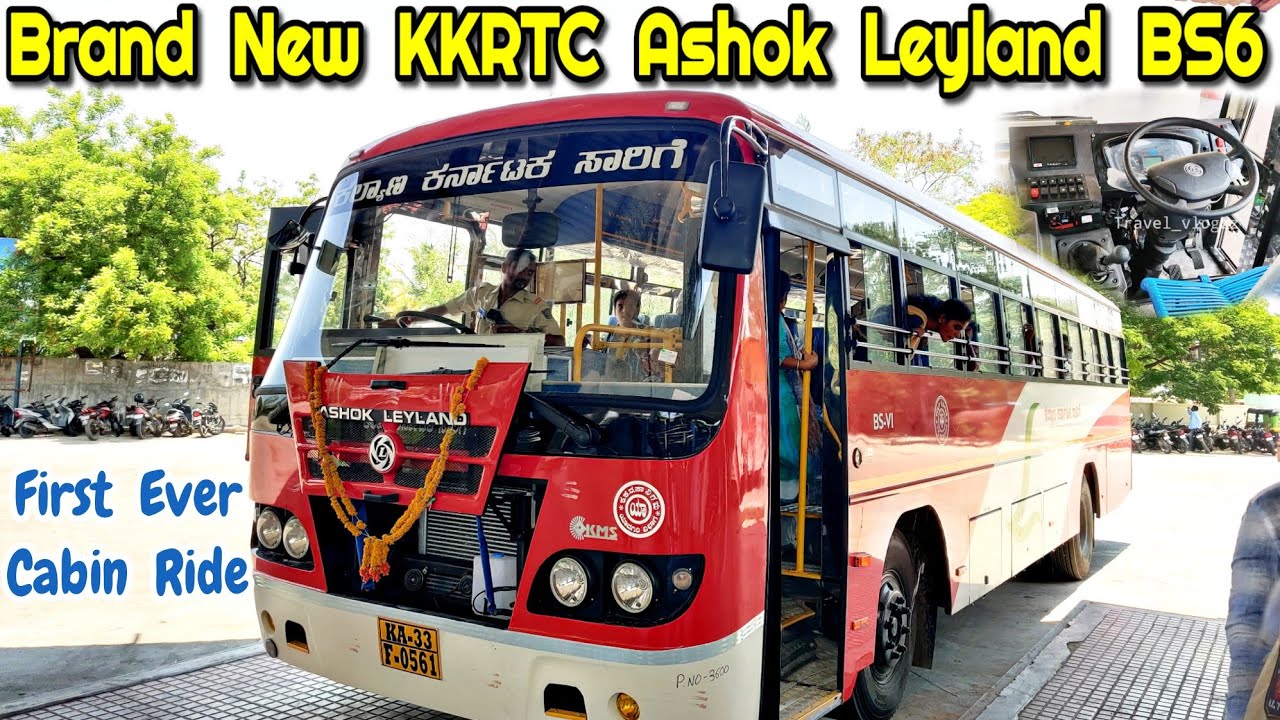 First Ever KKRTC BS6 Cabin Ride | Yadgir - Shahpur Short Ride #bus #cabincrew #volvo #ksrtc #bussid