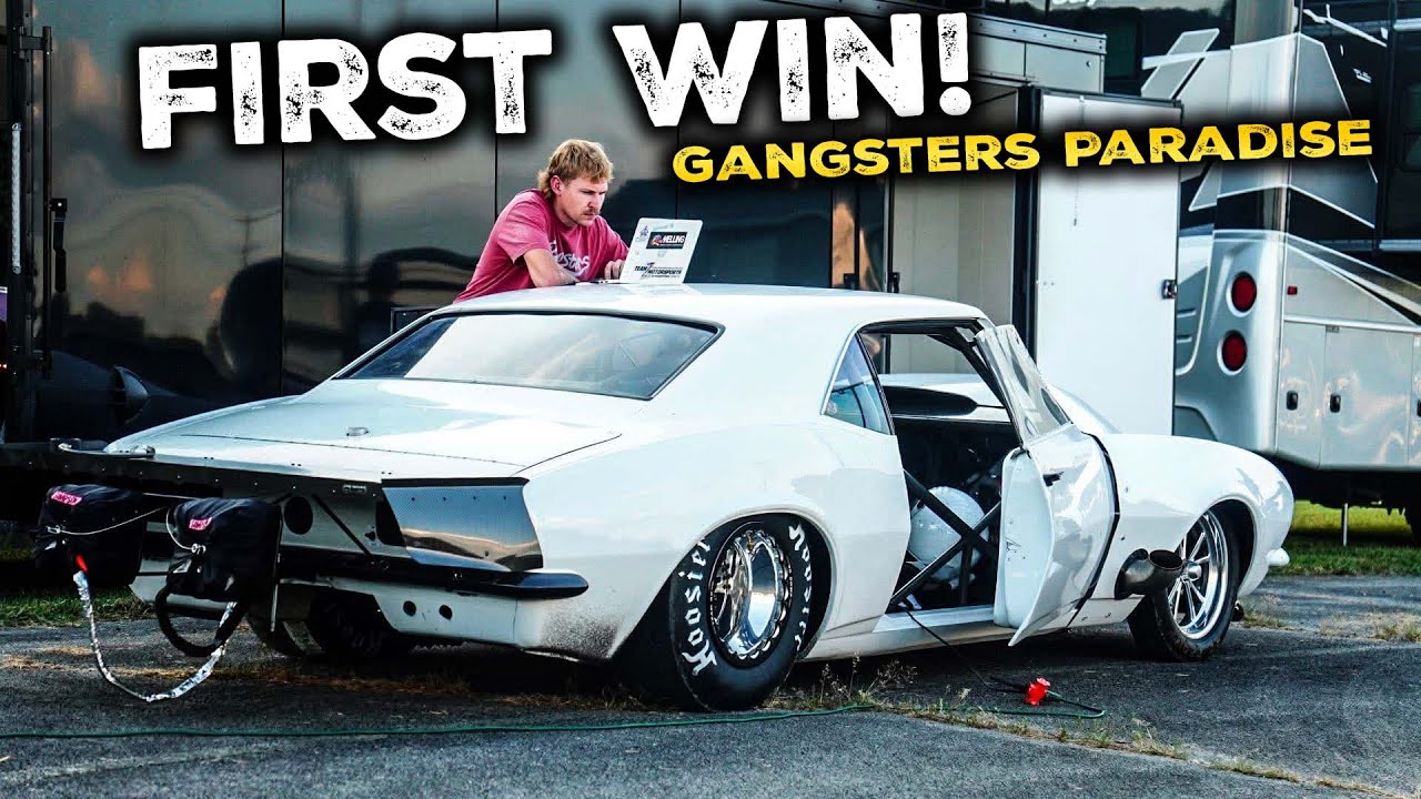 SRC Camaro takes on Gangsters Paradise Backside Race! (Friday)