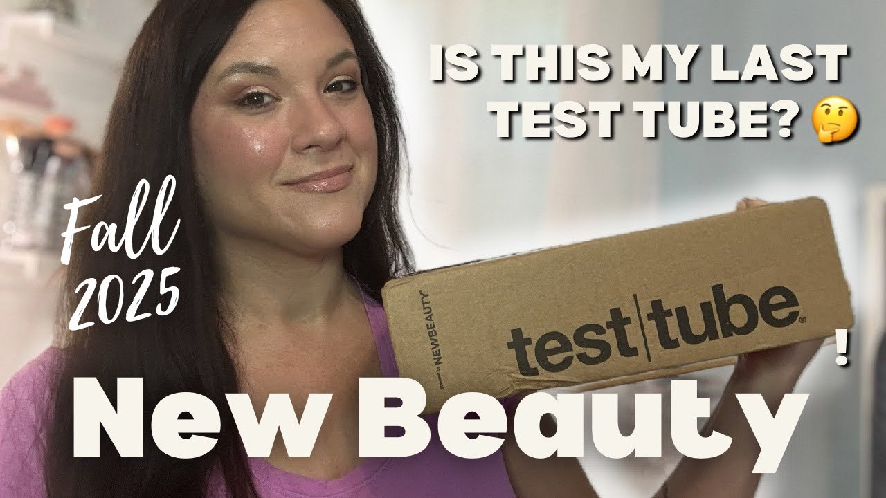 FALL 2025 NEW BEAUTY TEST TUBE BEAUTY BOX: Is This Goodbye After This Box? 🤔 