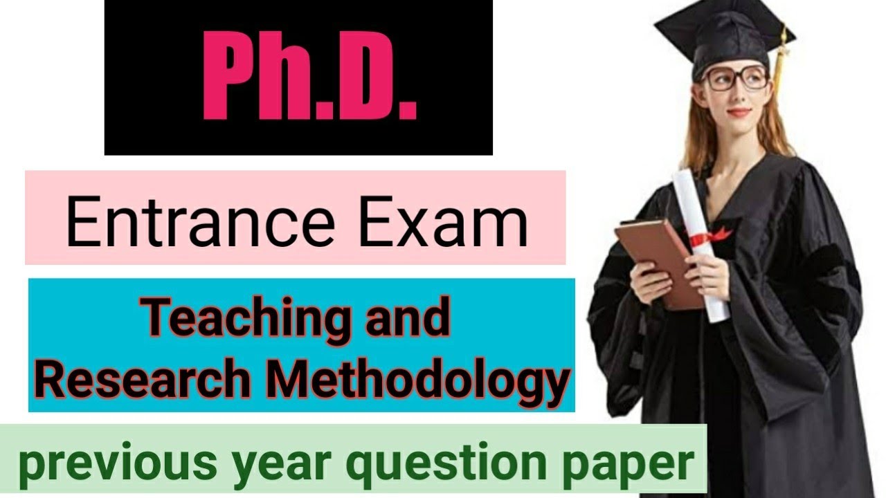 PhD Entrance exam question paper/ previous year old paper/ 