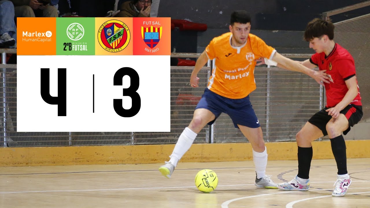 J20 ALL GOALS AND HIGHLIGHTS | RIPOLLET FS 4- 3 FUTSAL MARLEX MATARO