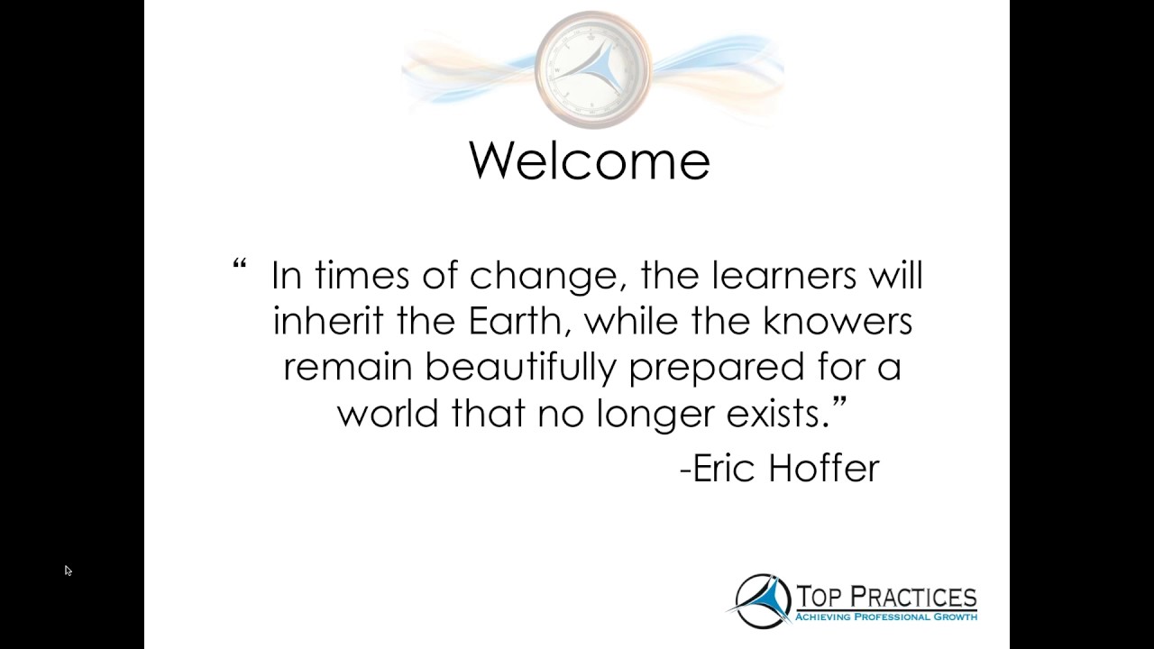 Webinar: How to Set Attainable Goals