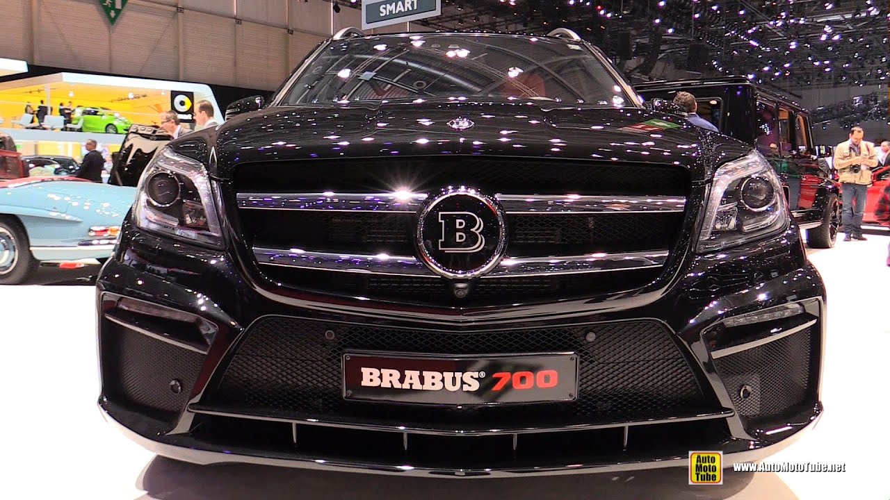2015 Mercedes-Benz GL63 AMG Brabus 700 - Exterior and Interior Walkaround - 2015 Geneva Motor Show