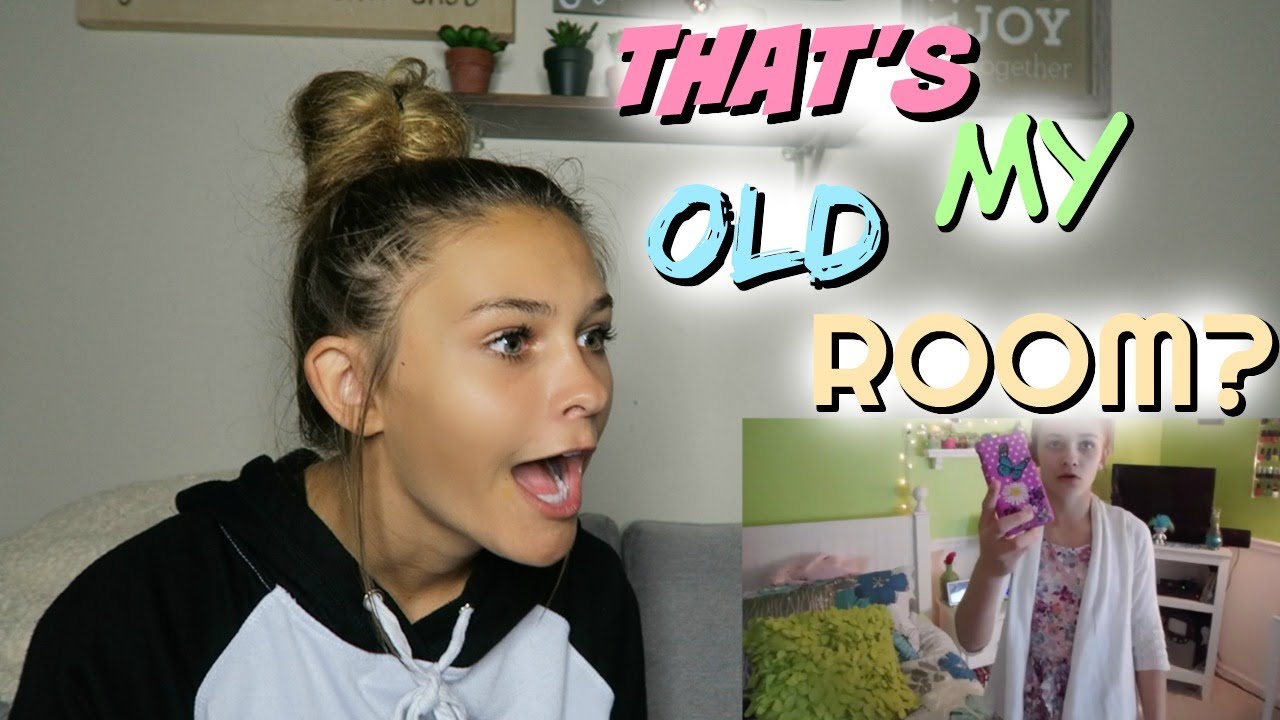 REACTING TO MY FIRST EVER ROOM TOUR!
