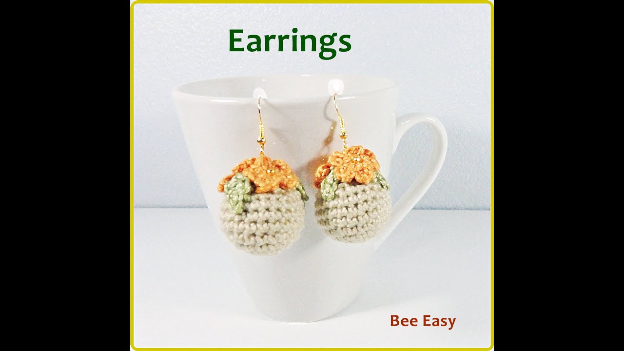 มาถักตุ้มหู น่ารักๆ กันคะ