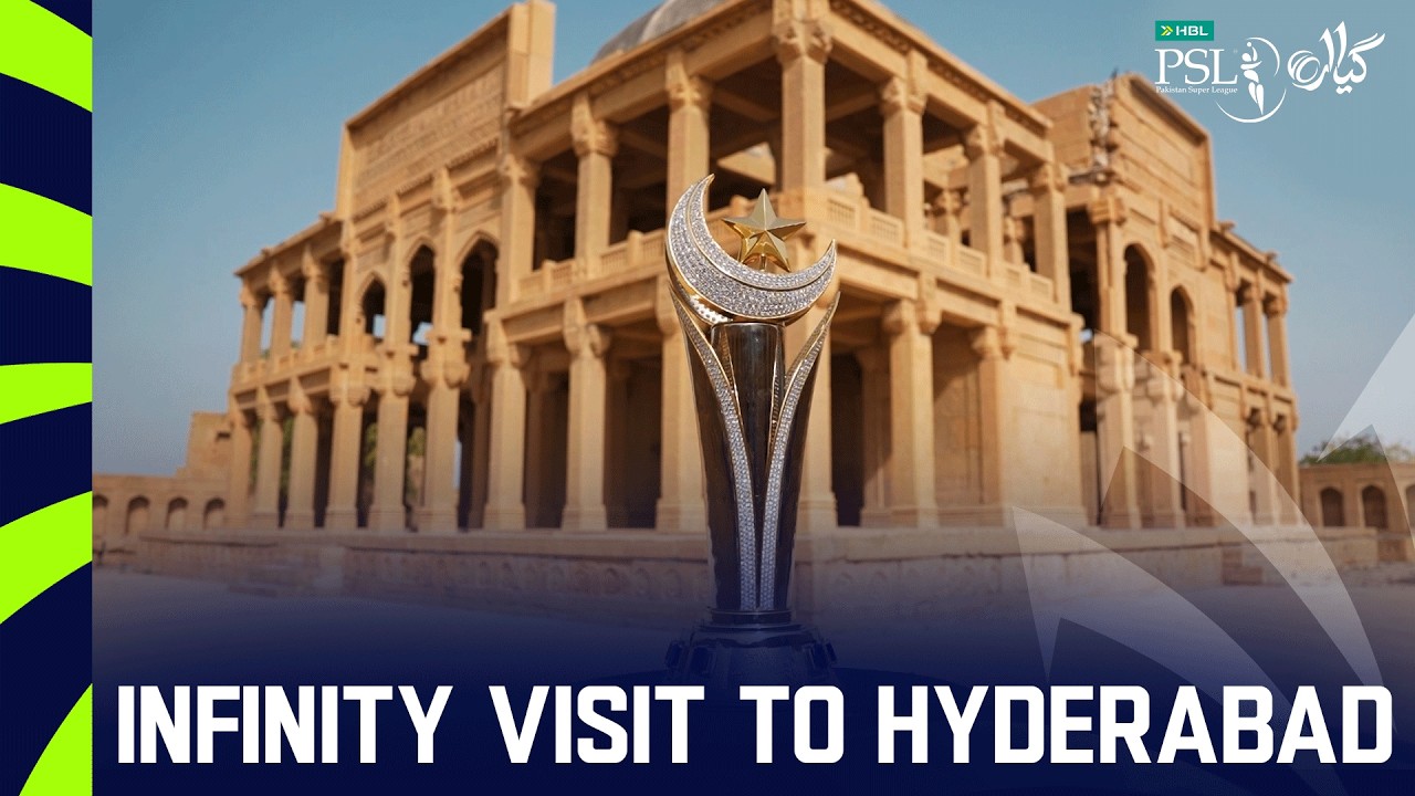 INFINITY MAKES A VISIT TO HYDERABAD! HBL PSL 11 is already taking over the city #HBLPSL | #newera