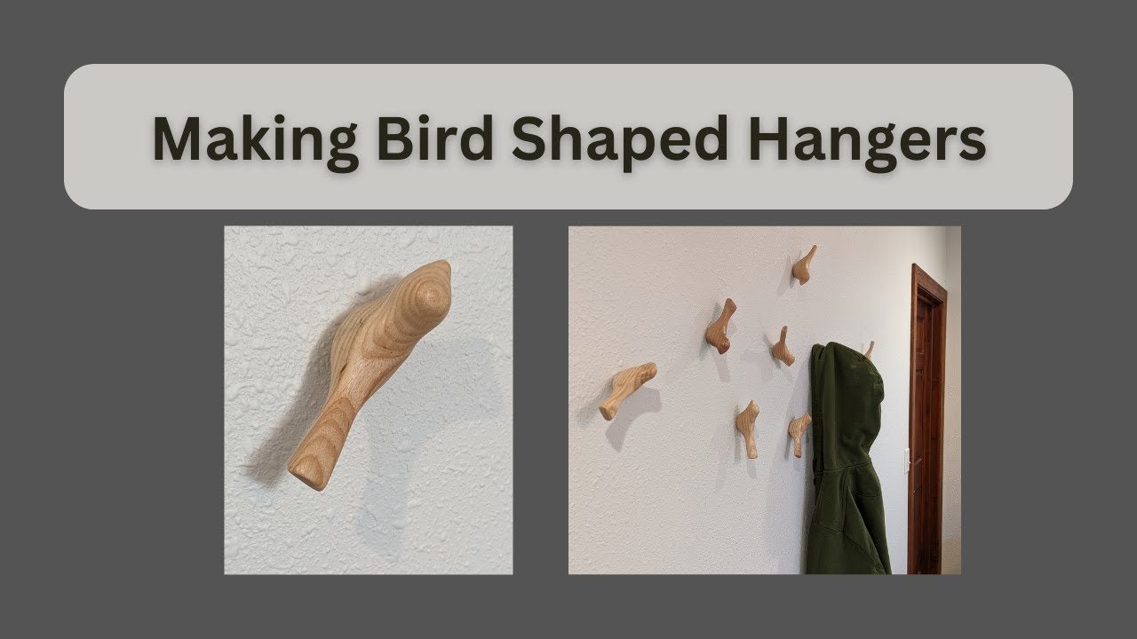 Making Bird Shaped Hangers