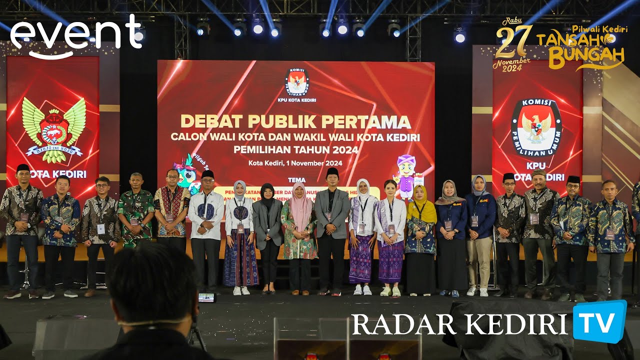 Debat Publik Pertama Pilkada Kota Kediri 2024 | OFFICIAL AFTERMOVIE