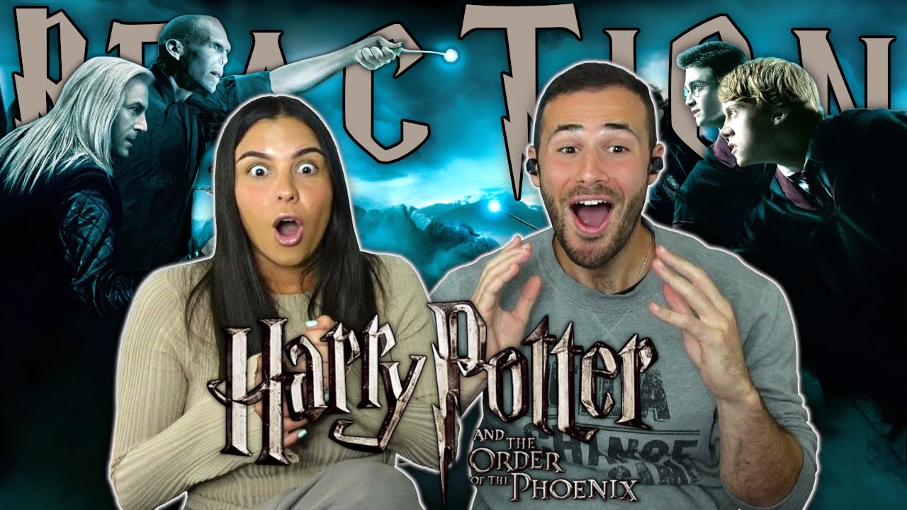 DUMBLEDORE Vs. VOLDEMORT!!! | Harry Potter and the Order of the Phoenix | Reaction & Review