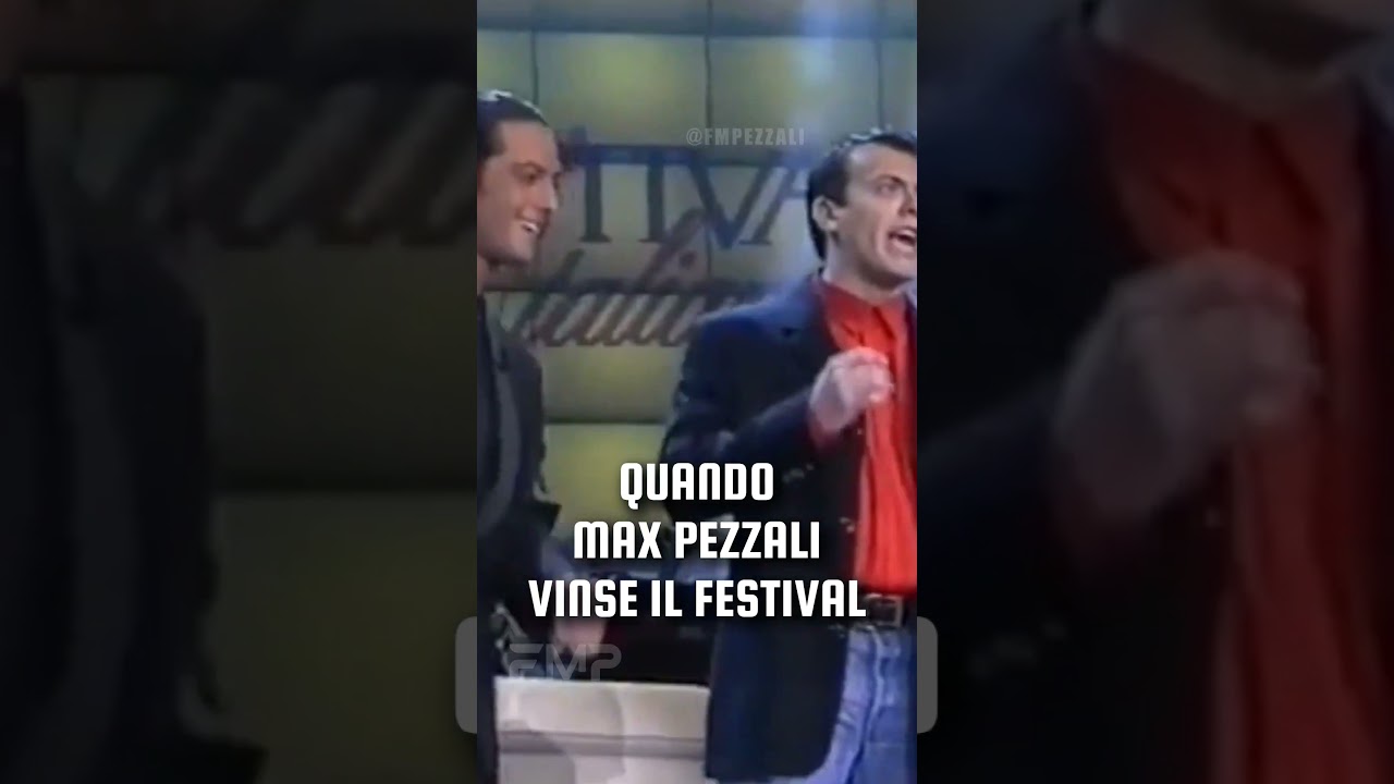 Max Pezzali vinse il Festival Italiano  1993 con Fiorello