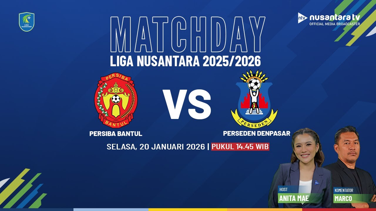 [LIVE] Persiba Bantul vs Perseden Denpasar - Perebutan Takhta Penyisihan Grup D Liga Nusantara | NTV