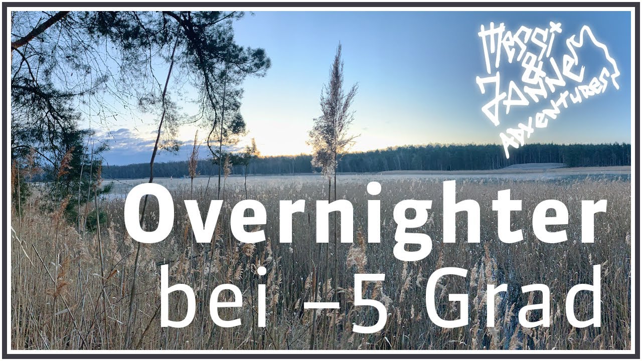 24 Stunden am See – Bundeswehr Faltisomatte bei minus 5 Grad – Outdoor Adventure