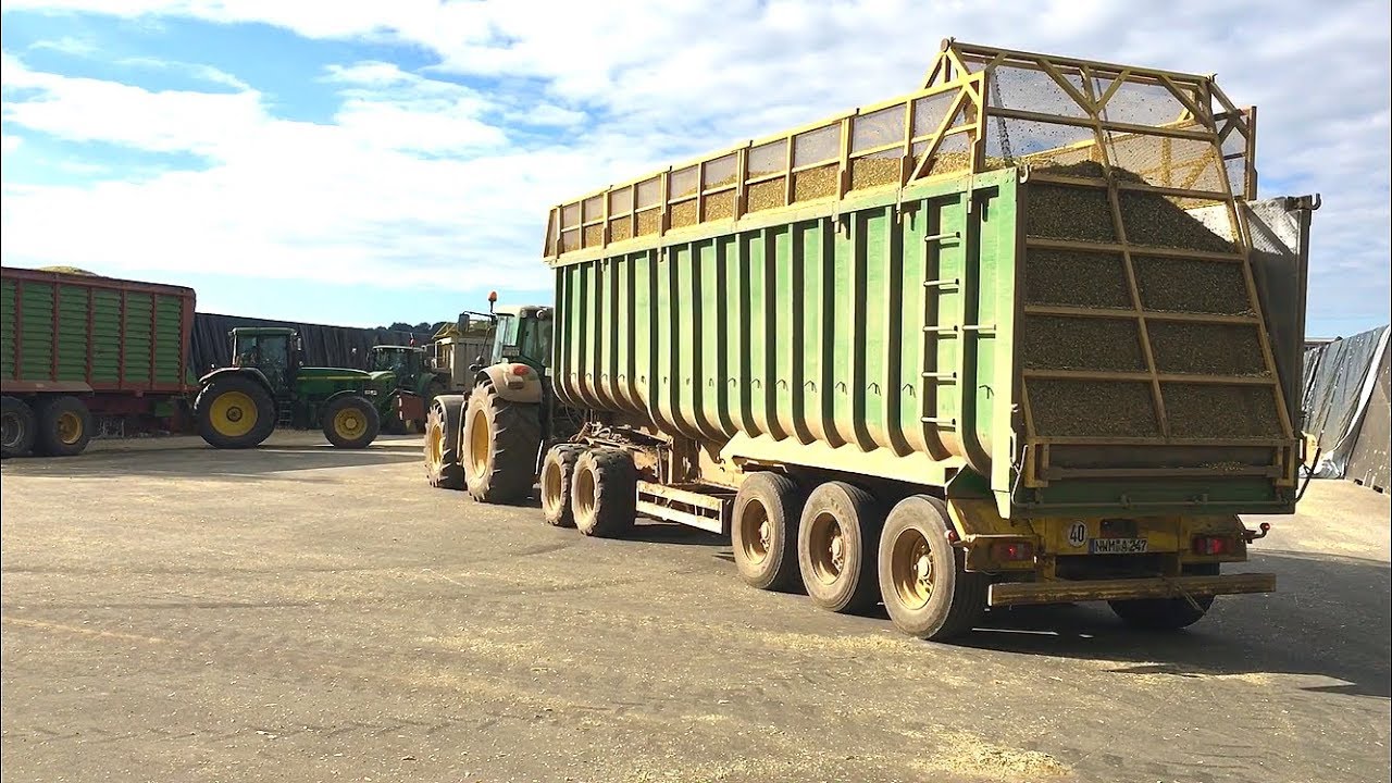 XXL • Maishäckseln • Maisernte • Maissilo • 2018 • Gut Hohen Luckow • John Deere • Fendt•Case Teil 4