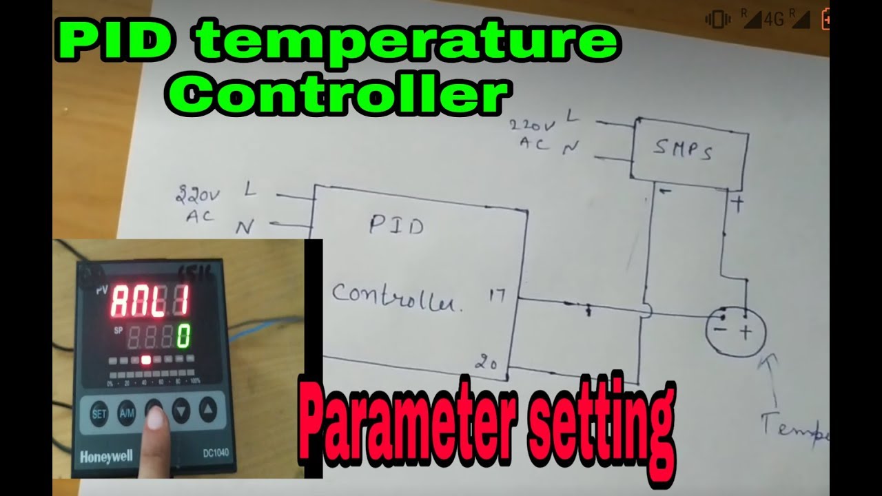 Honeywell PID Temperature controller ki parameter setting and wiring connection. Bs electrical.