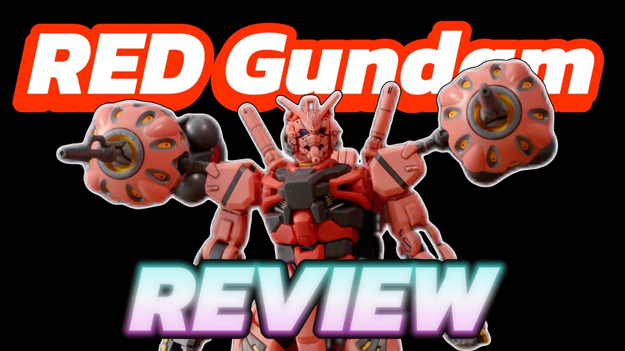 HG Red Gundam - Gquuuuuux kit review - [4K]