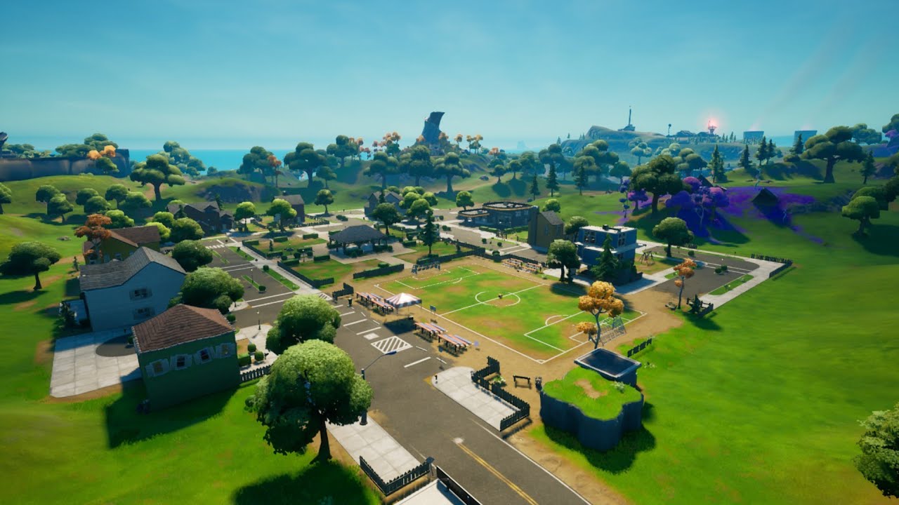 Fortnite Chapter 2 Pleasant Park tour