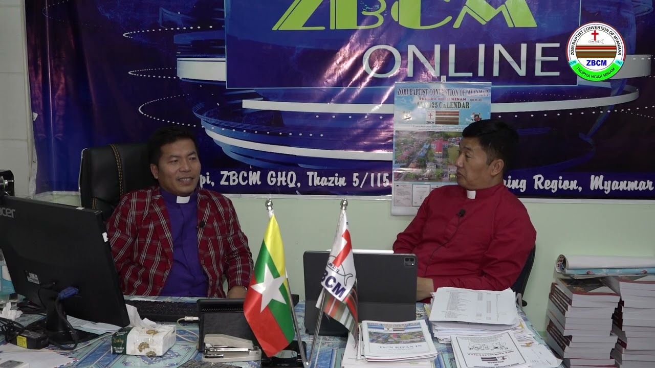 Rev. Khen Zom Tuang (ZACC Secretary ZBCM) tawh holimna