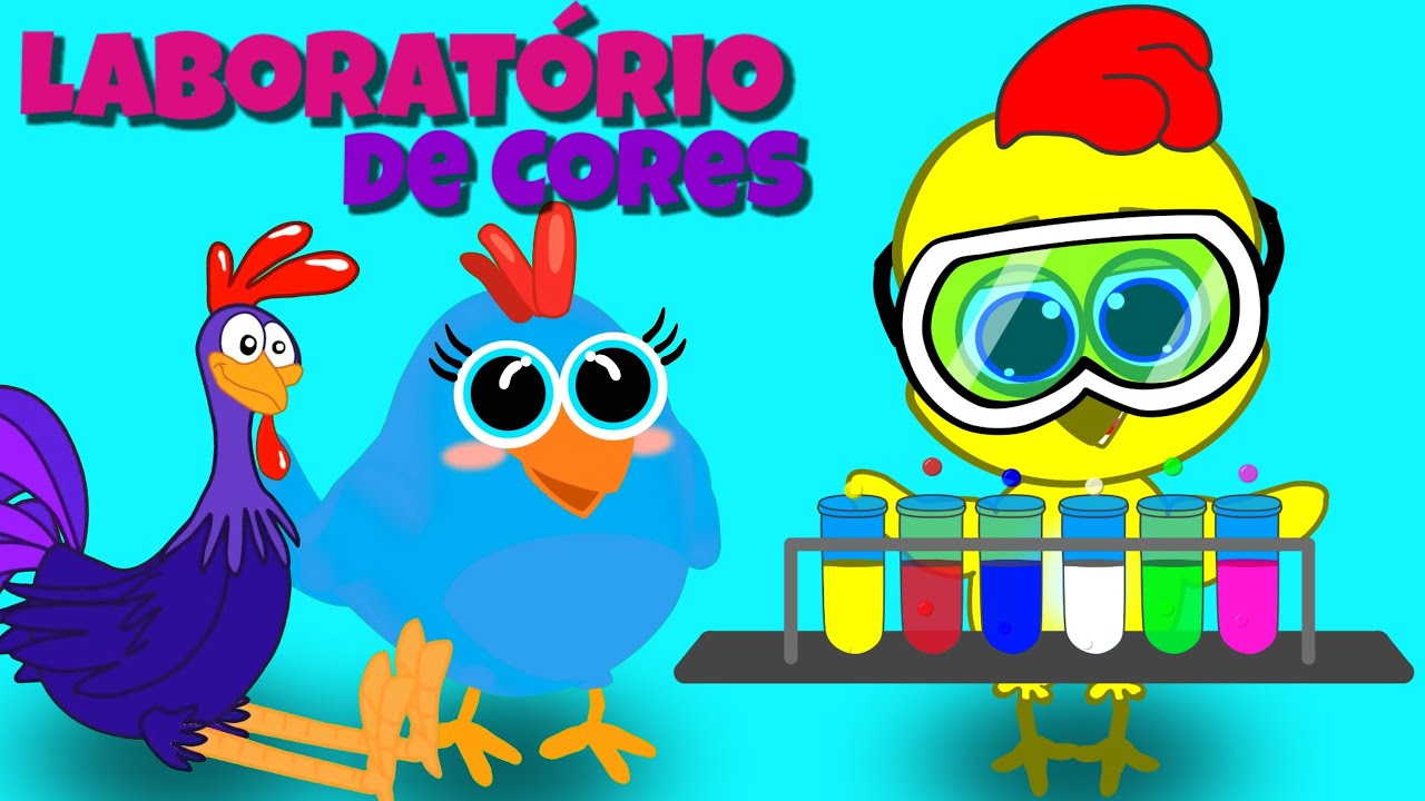 GALINHA PINTADINHA - EPISODIO - LABORATÓRIO DE CORES 🎨 - EM PORTUGUÊS