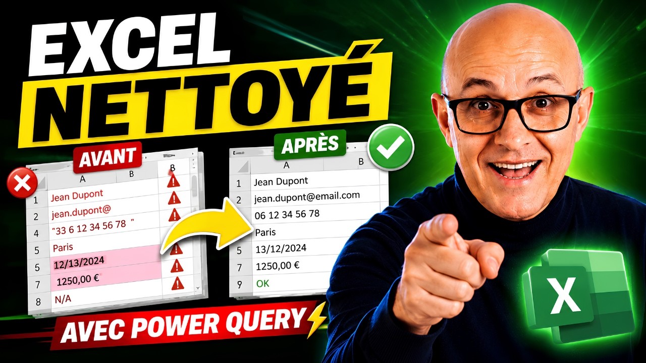 Nettoyez vos données Excel avec Power Query !🔥