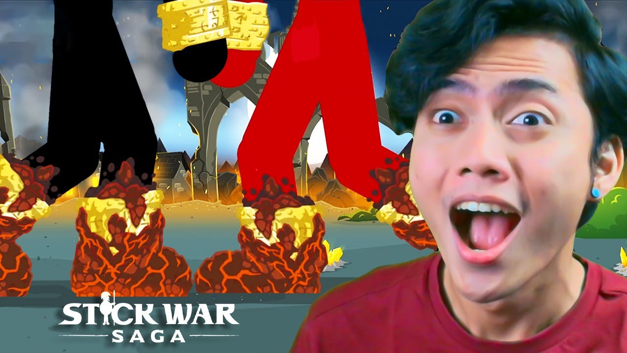LUNARCLOPS VS LUNARCLOPS SIAPAKAH YANG AKAN MENANG?! Stick War: Saga - Indonesia