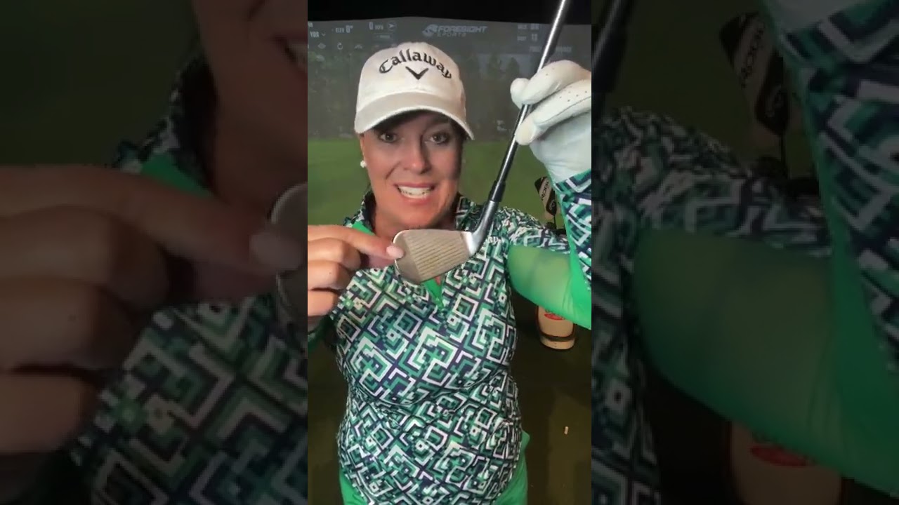 Выравнивание, предударная процедура и удары по айронам l Golf Town 2022 Lisa Longball Весенние ви...