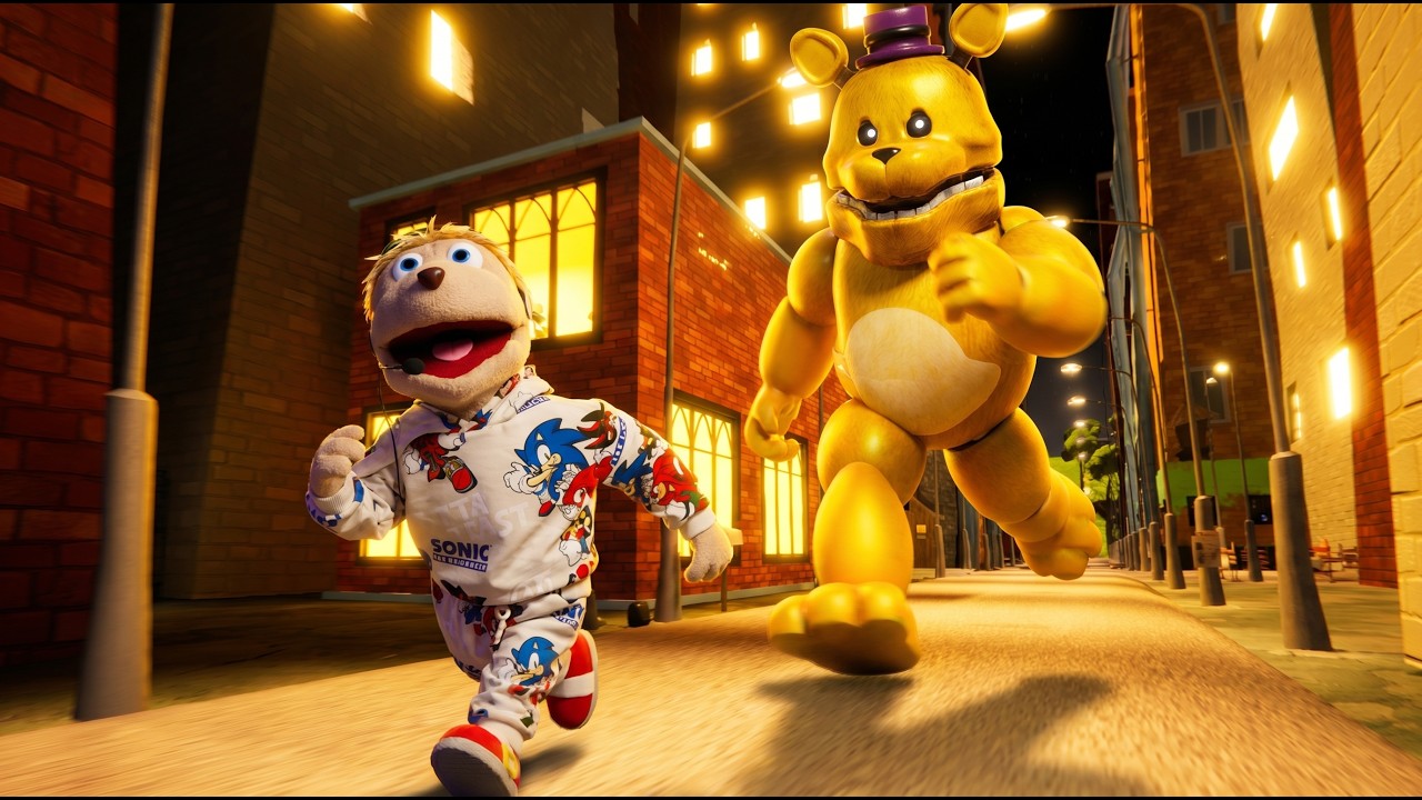 Fredbear, But He's In The BIG CITY ( Hello Neighbor Fast Fredbear)