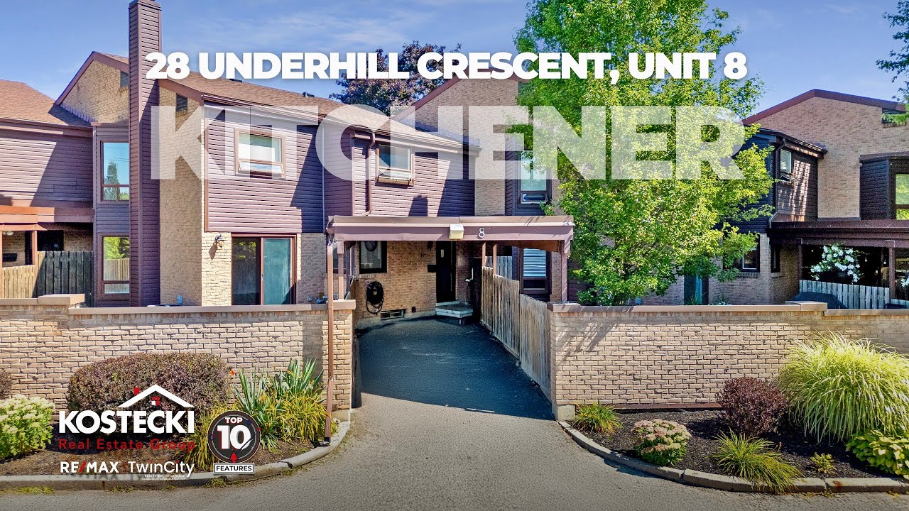 🏡 Private & Practical &ndash; 28 Underhill Crescent Unit 8 [HOME TOUR] &ndash; Kitchener Real Estate