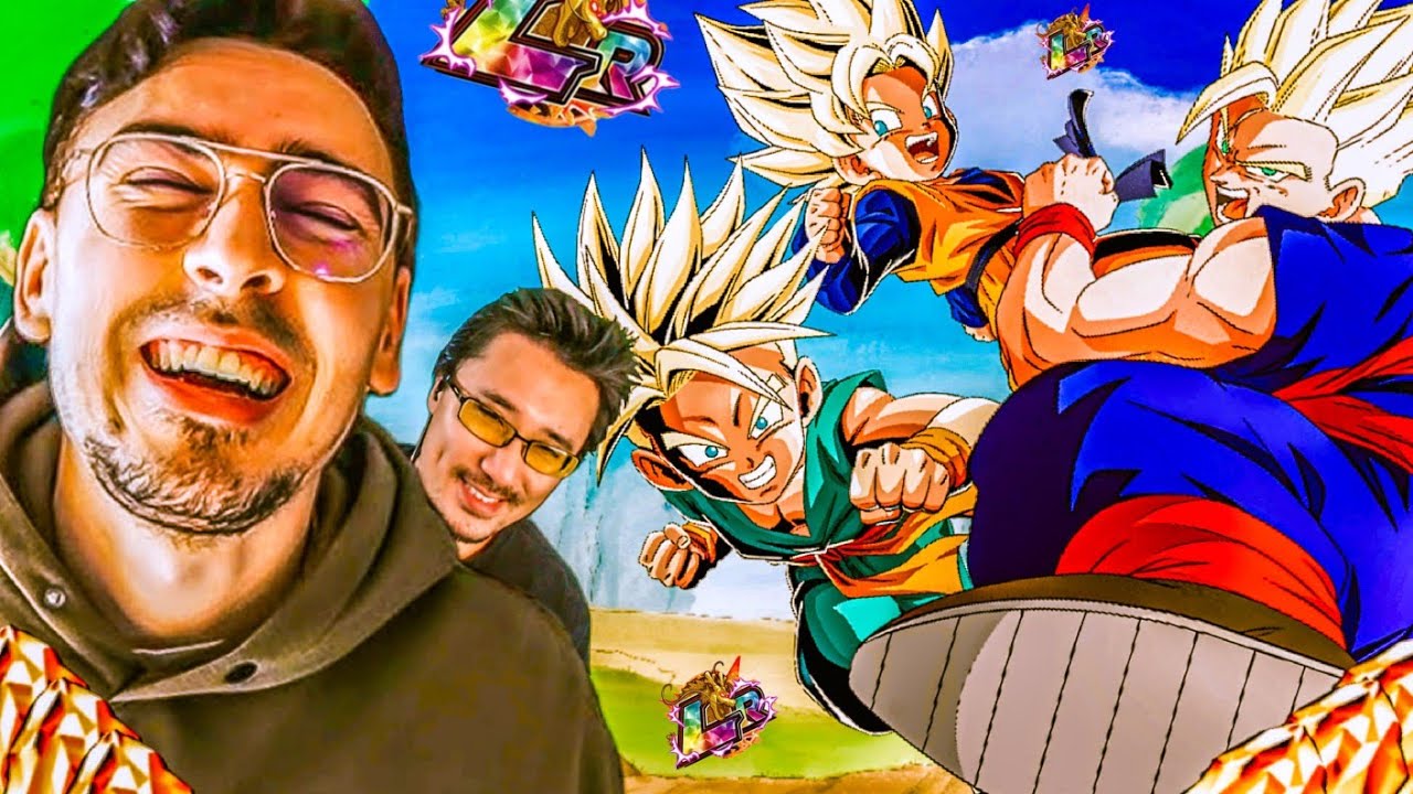 Le trio ou rien ! Best of Invocations Gohan Trunks Goten ssj ! Dokkan Battle 