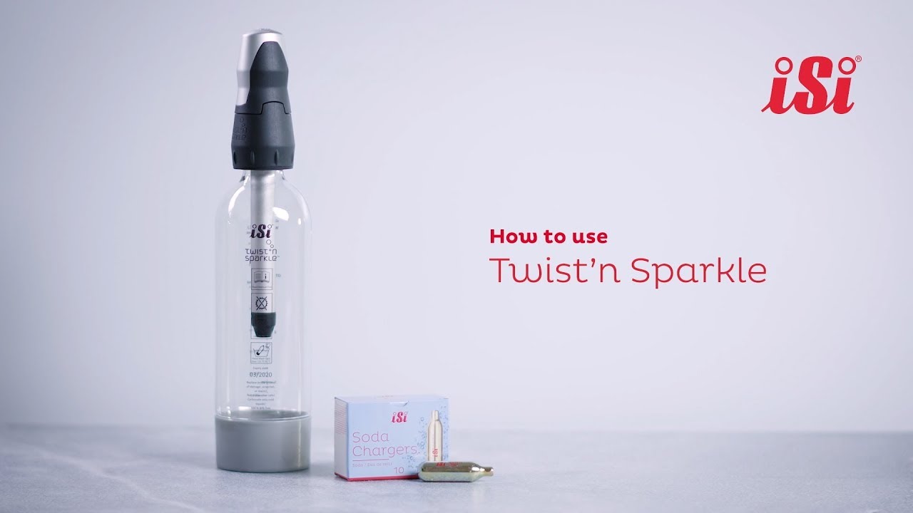 iSi Twist&rsquo;n Sparkle - How to Use