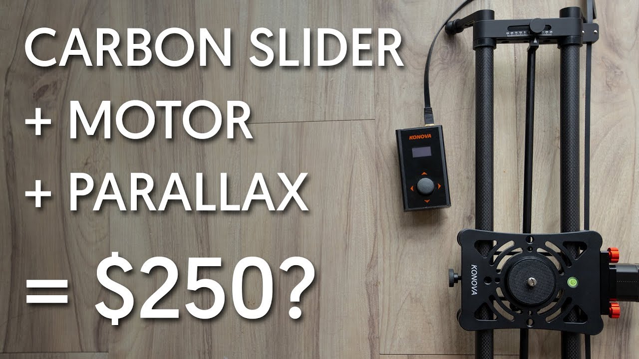 Motorized Slider + Parallax for $250! Konova P1 and S2 Review