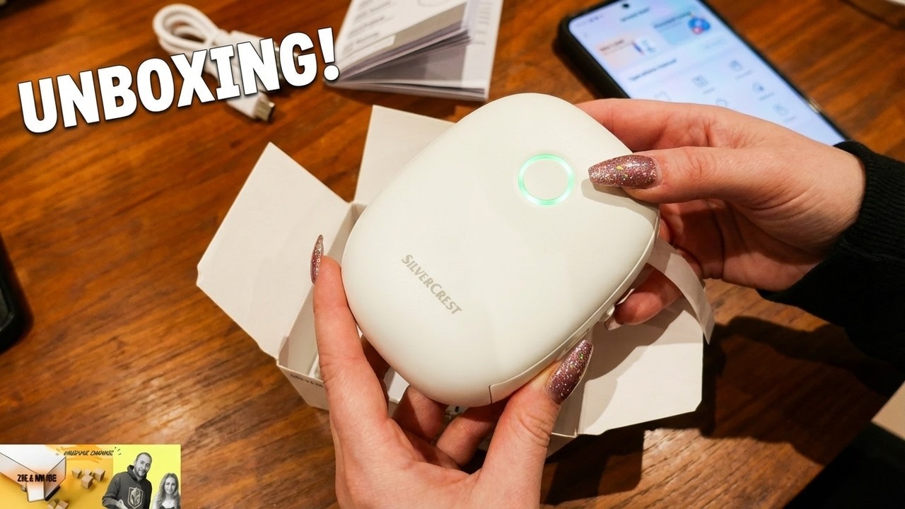 SilverCrest LIDL Thermal Label Printer | Unboxing, Setup & First Prints