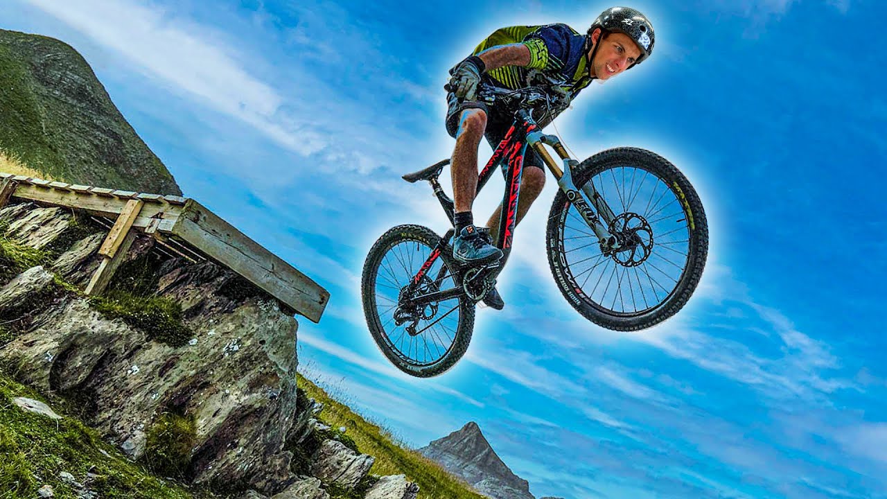 Faire un SAUT ÉNORME en VTT, Sans Expérience !