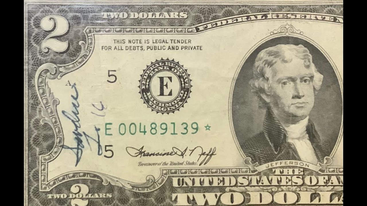 Star Note Sunday #7 ($2 Bill)