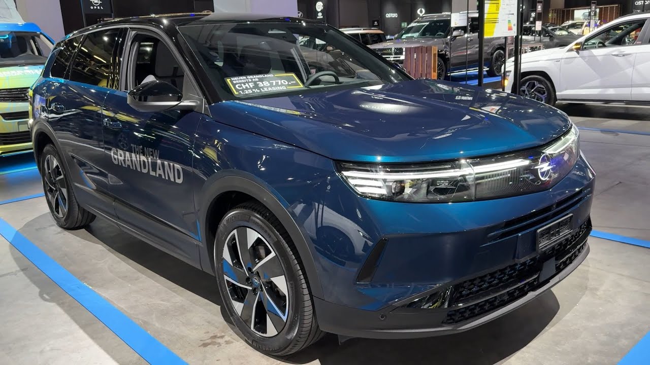 Новый OPEL GRANDLAND (48V HYBRID) 2025 — ПОЛНЫЙ ПОДРОБНЫЙ ОБЗОР (внешний вид, интерьер, информаци...