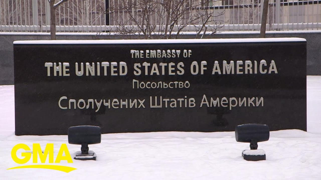 US prepares to evacuate some diplomats from Ukraine embassy l GMA