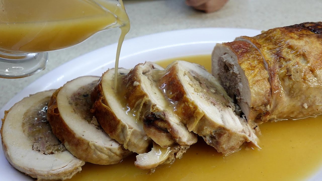 MEDALLONES DE PAVO Rellenos ¡Una cena diferente para Navidad!