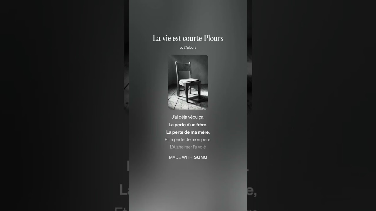 La vie est courte Plours
