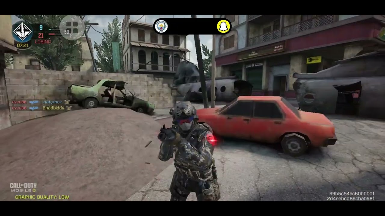 Being Defeated in CALL OF DUTY MOBILE 