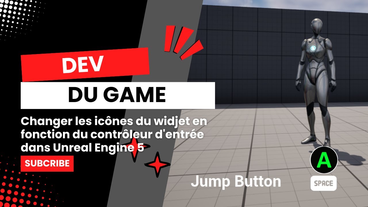 Interface adaptative | Détection clavier ou manette UE5