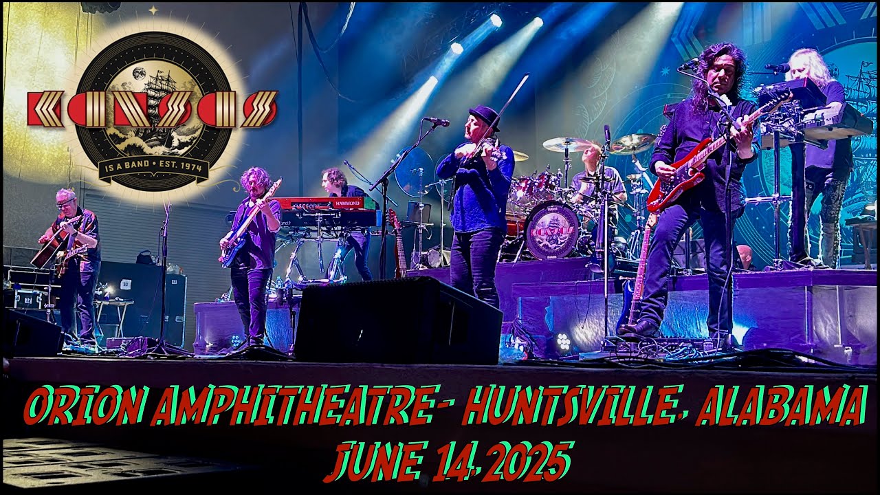 Kansas - 50 Year Legacy Tour - Huntsville, Alabama 06/14/2025