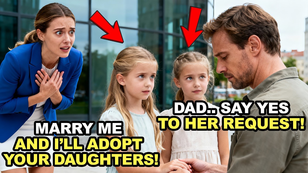 “MARRY ME AND I’LL ADOPT YOUR DAUGHTERS,” A MILLIONAIRE SAYS — SHOCKING REPLY