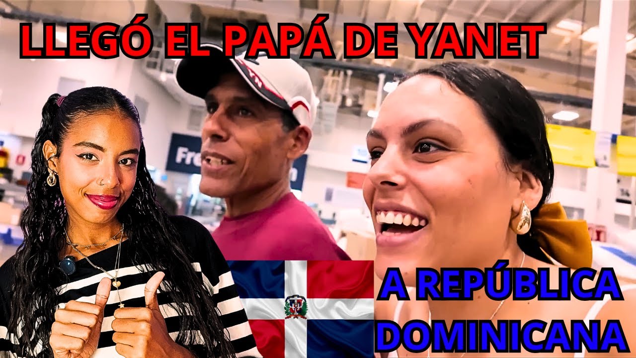 😭DESPUÉS de 50 años en CUBA🇨🇺 mi papá CONOCE EL PAÍS DE LA LIBERTAD_ REPÚBLICA DOMINICANA.